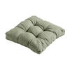 SITZKISSEN 47/47/6 cm    - Grün, Basics, Textil (47/47/6cm)
