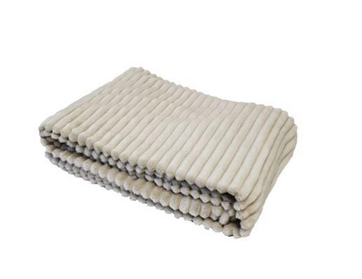 FILT 130/170 cm  - sandfärgad, Design, textil (130/170cm)