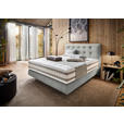 BOXSPRINGBETT 180/200 cm  in Hellgrau  - Hellgrau, KONVENTIONELL, Holz/Textil (180/200cm) - Dieter Knoll