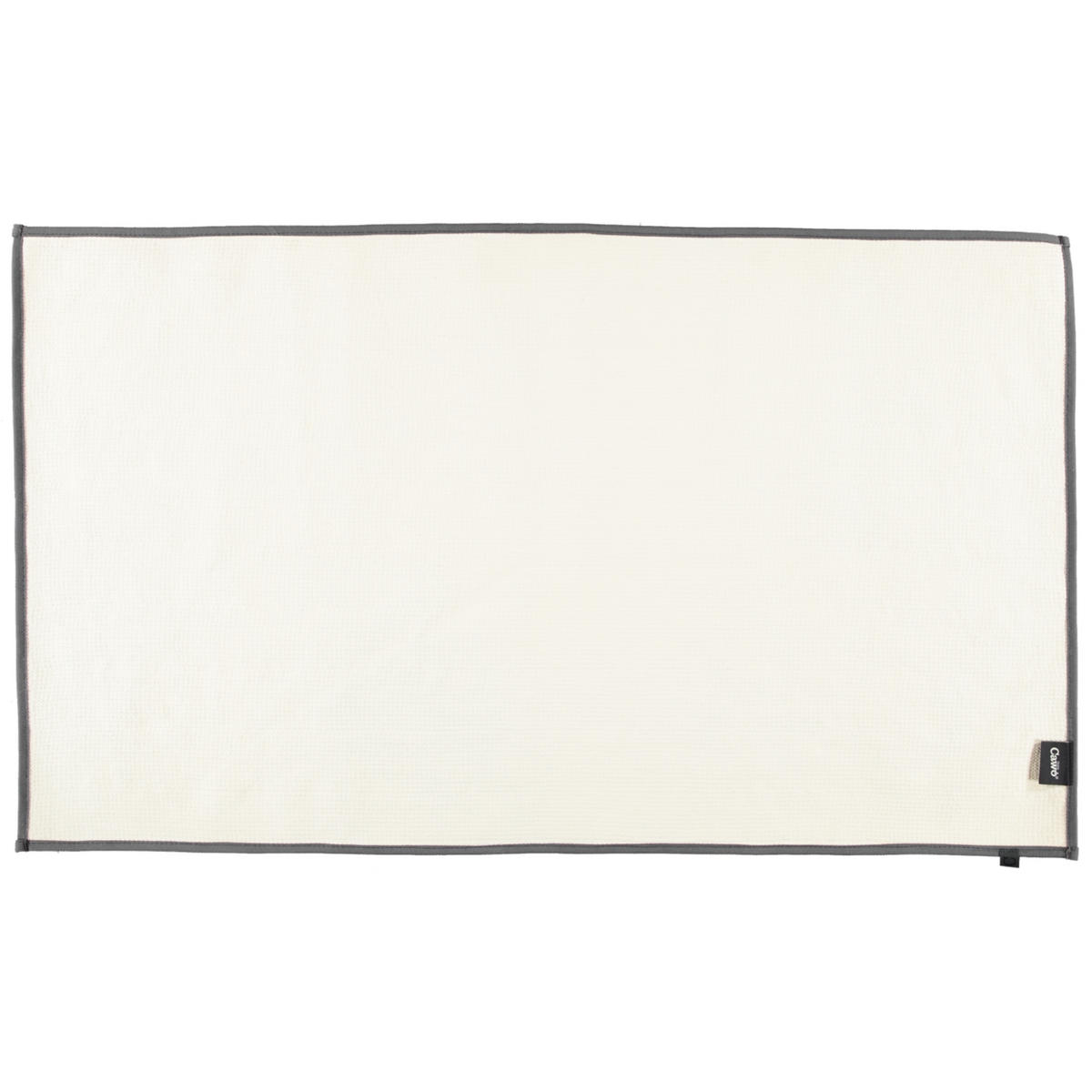 BADTEPPICH Platinfarben 60/100 cm  - Platinfarben, Basics, Textil (60/100cm) - Cawoe