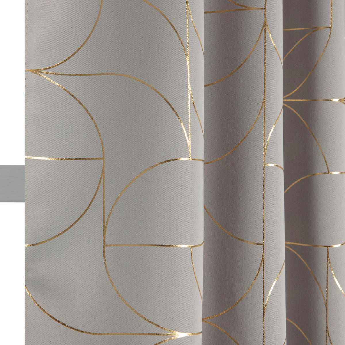 FERTIGVORHANG  Verdunkelung   135/240 cm  - Ecru, Basics, Textil (135/240cm)