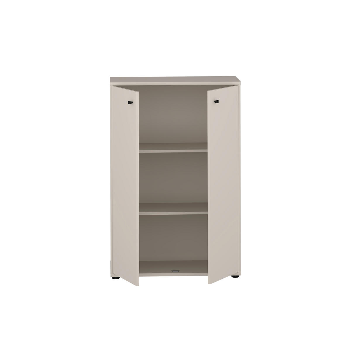 KOMMODE , 73,7/111,1/34,8 cm,  - Sandfarben/Schwarz, Design, Holzwerkstoff/Kunststoff (73,7/111,1/34,8cm)