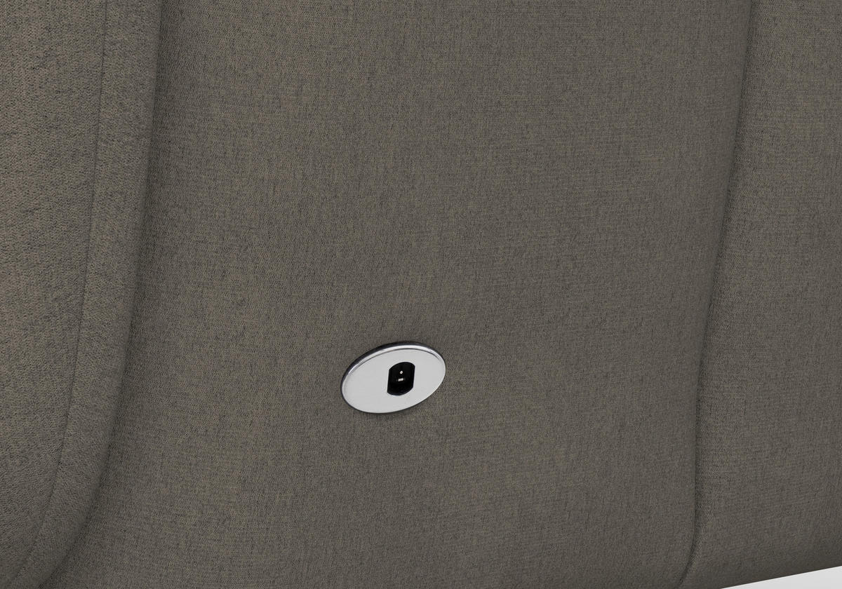 RELAXSESSEL in Textil Schlammfarben  - Schlammfarben/Schwarz, Basics, Textil/Metall (86/113/86cm) - Sit & More