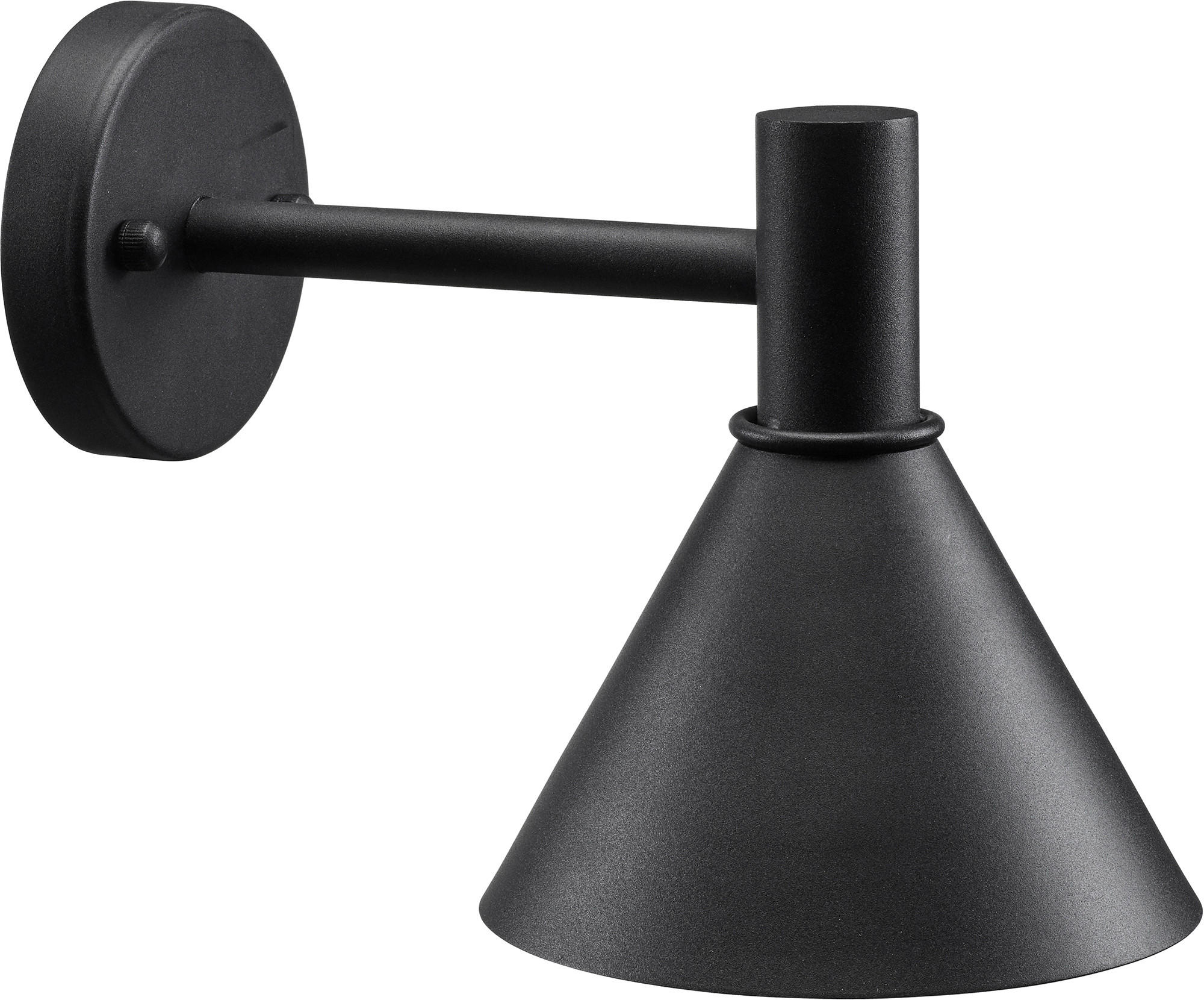 AUßENWANDLEUCHTE PR Home Mini-Tripp 30/18/20 cm   - Schwarz, Basics, Metall (30/18/20cm)