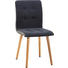 STUHL in Holz, Textil Eichefarben, Hellgrau, Dunkelgrau - Eichefarben/Dunkelgrau, KONVENTIONELL, Holz/Textil (42/88/56cm) - Carryhome STUHL in Holz, Textil Eichefarben, Hellgrau, Dunkelgrau - Eichefarben/Dunkelgrau, KONVENTIONELL, Holz/Textil (42/88/56cm) - Carryhome