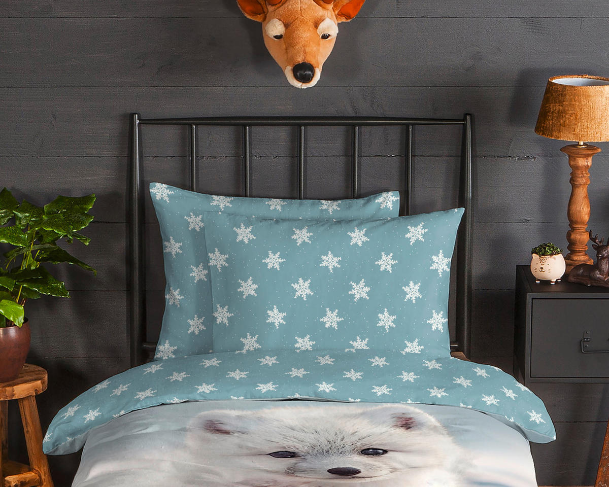 KINDERBETTWÄSCHE 140/200 cm  - Blau/Multicolor, Trend, Textil (140/200cm)