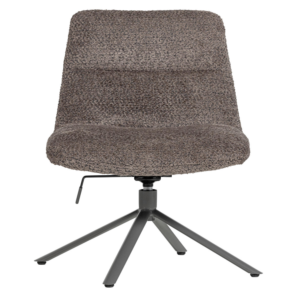 SESSEL in Teddystoff Braun  - Braun, MODERN, Textil/Metall (73/82/62cm) - Livetastic