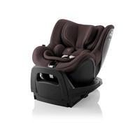 REBOARDER-KINDERSITZ Dualfix Pro Chocolate  - Dunkelbraun, Basics, Kunststoff/Textil (44/48/74cm) - Britax Römer