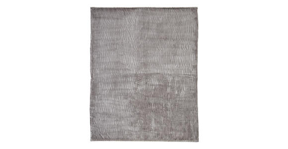 Kuscheldecke Milo - Silberfarben, ROMANTIK / LANDHAUS, Textil (180/220cm) - James Wood