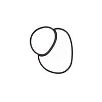 LED-DECKENLEUCHTE Rise 43,5/11,5/36 cm   - Schwarz, Design, Metall (43,5/11,5/36cm) - Trio Leuchten