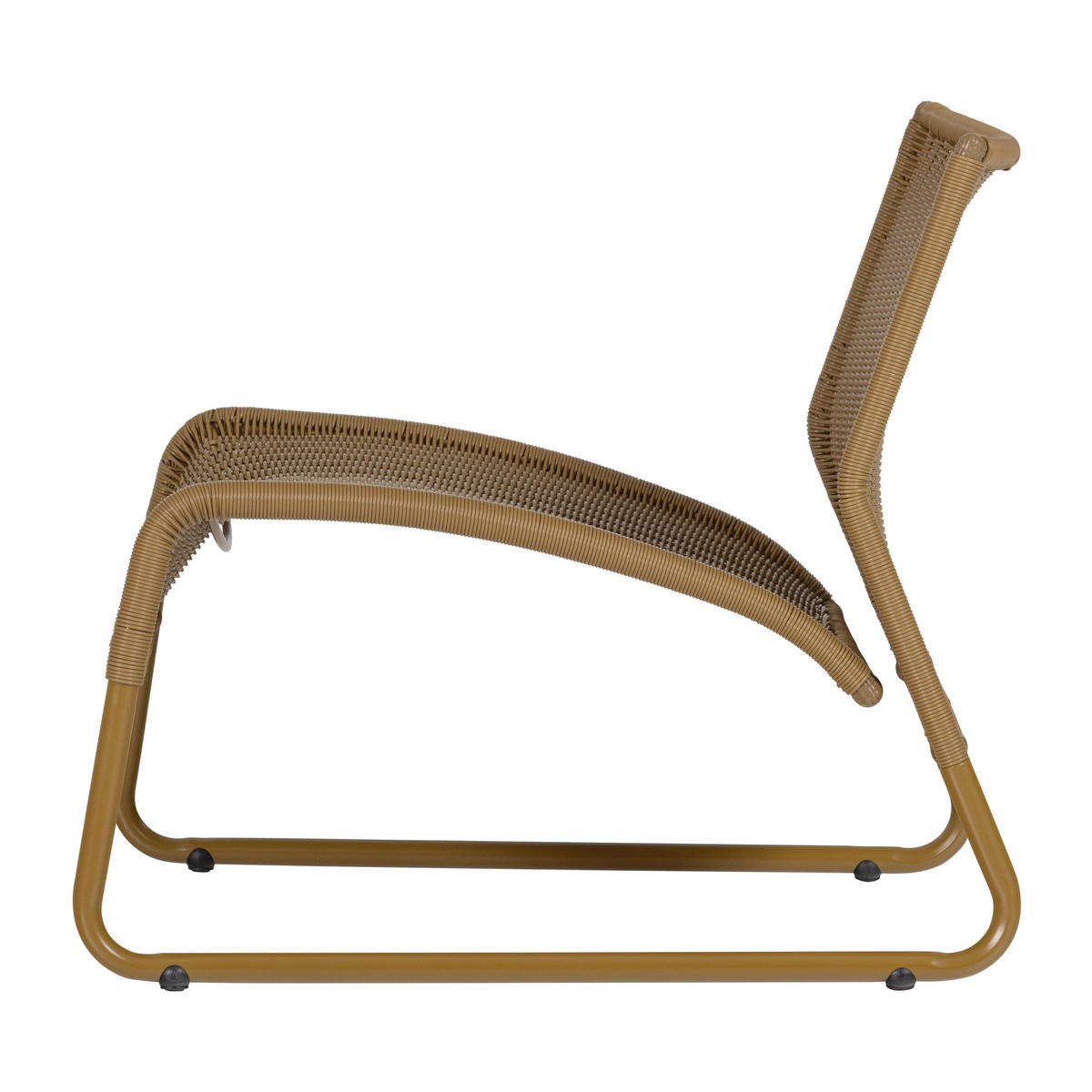 GARTENSESSEL Metall, Kunststoff Honig  - Honig, MODERN, Kunststoff/Metall (78/67/69cm) - Livetastic