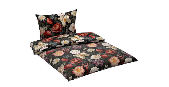 BETTWÄSCHE 2-teilig TANJA Satin 140/200 cm  - Multicolor, Design, Textil (140/200cm) - Novel