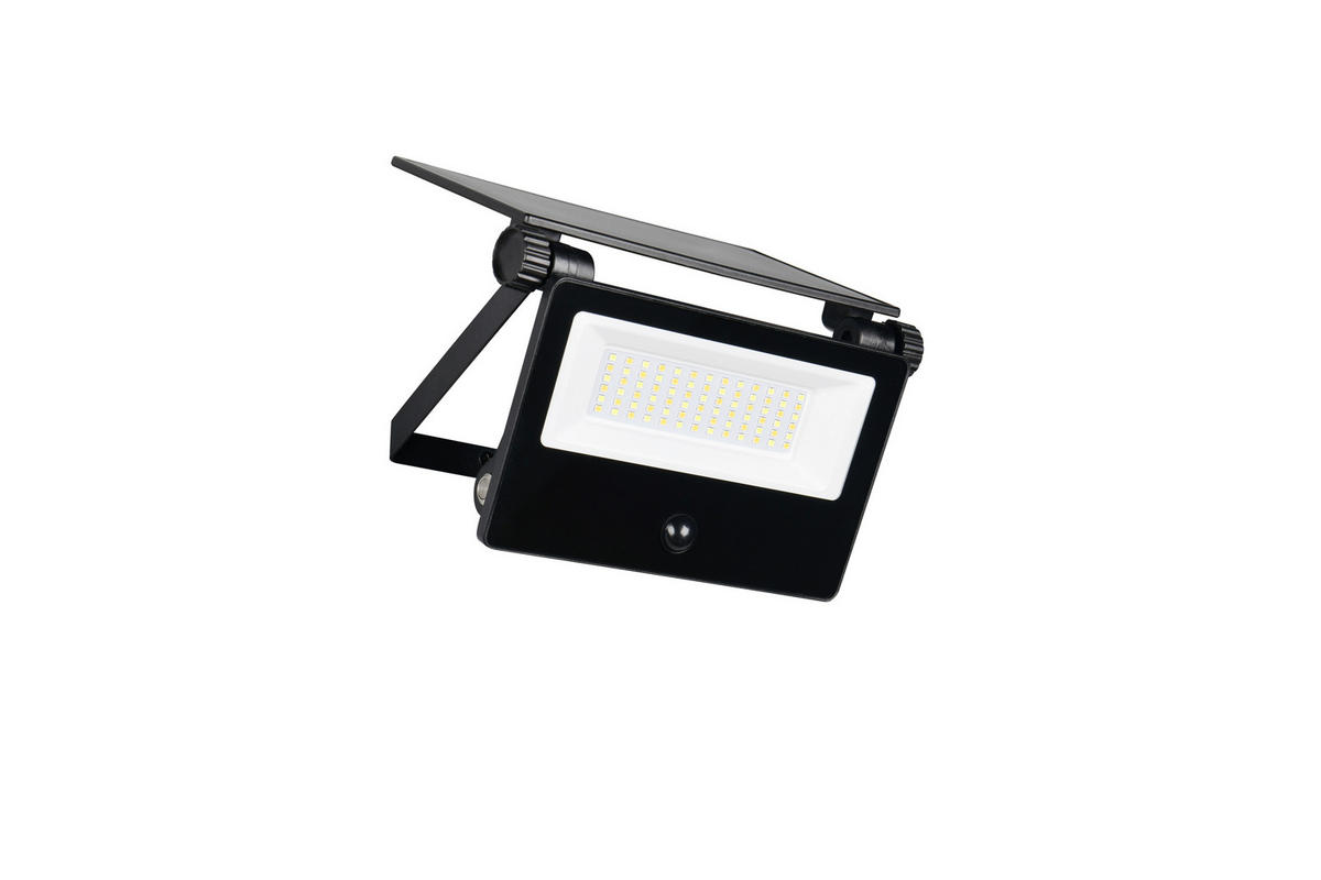 AUSSENWANDLEUCHTE - Weiss/Schwarz, Design, Glas/Metall (20,5/17,5/15,5cm)