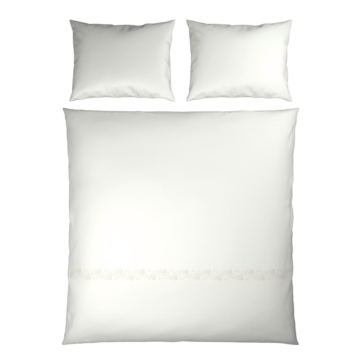 OBOUSTRANNÉ POVLEČENÍ, satén, bílá, 200/200 cm - bílá, textil (200/200cm) - Esposa