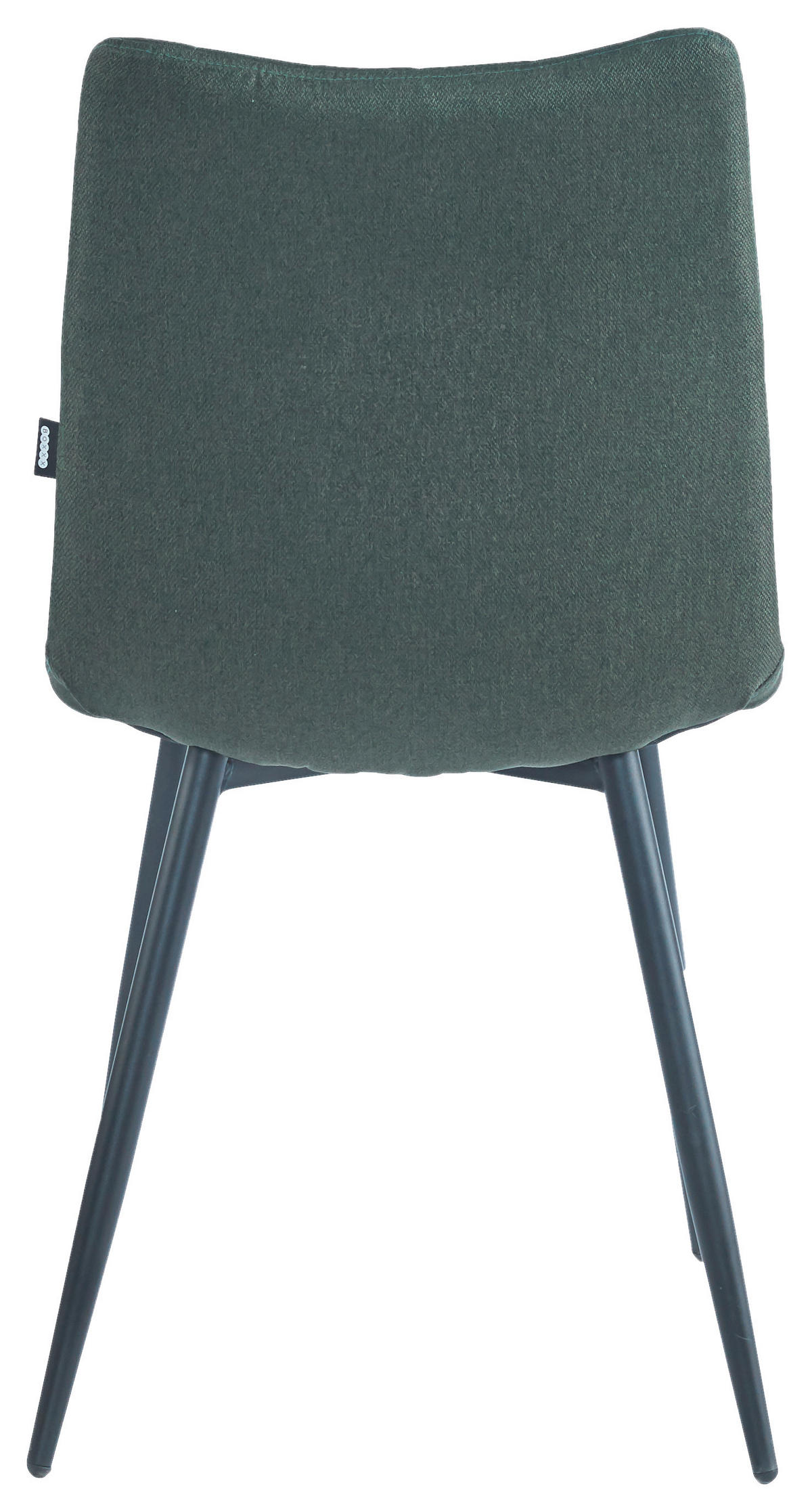 STOL, kovina, tekstil zelena, črna  - črna/zelena, Design, kovina/tekstil (45/89/58cm) - Boxxx