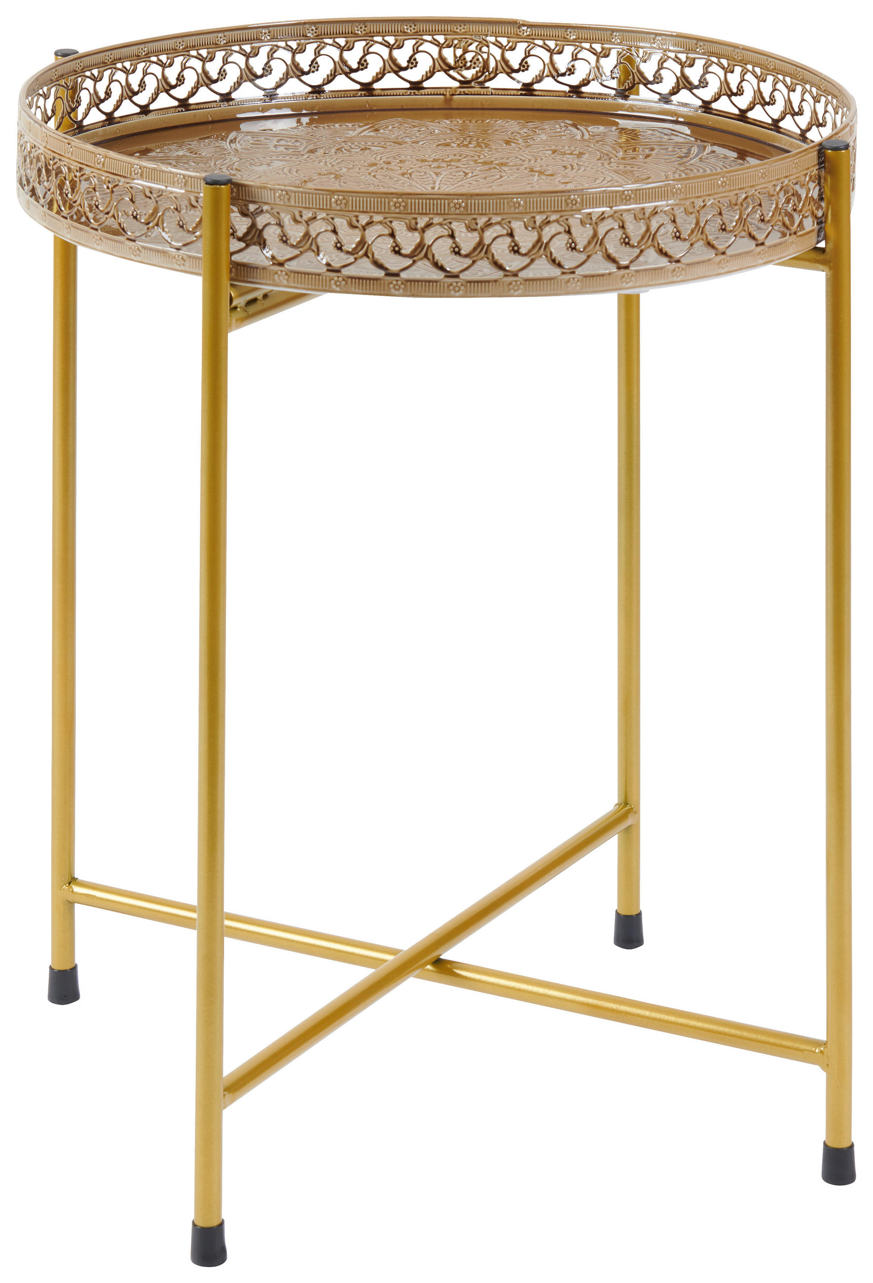 Ambia Home ODKLÁDACÍ STOLEK, zelená