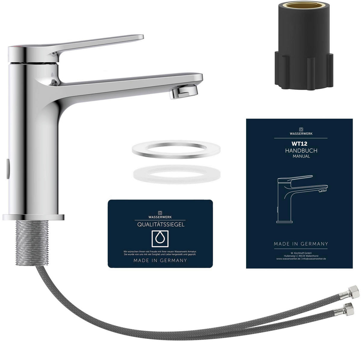 WASCHTISCHARMATUR 5/15,5/17 cm  - Chromfarben, Basics, Metall (5/15,5/17cm)