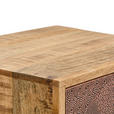 KOMMODE , 45/120/40 cm, 5 Schublade(n)  - Multicolor/Naturfarben, LIFESTYLE, Holz/Metall (45/120/40cm) - Landscape