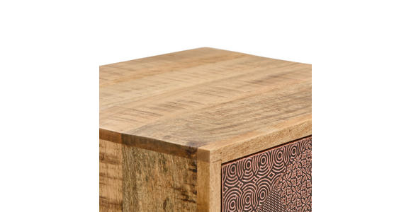 KOMMODE , 45/120/40 cm, 5 Schublade(n)  - Multicolor/Naturfarben, LIFESTYLE, Holz/Metall (45/120/40cm) - Landscape