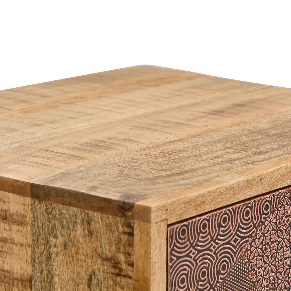 KOMMODE , 45/120/40 cm, 5 Schublade(n)  - Multicolor/Naturfarben, LIFESTYLE, Holz/Metall (45/120/40cm) - Landscape