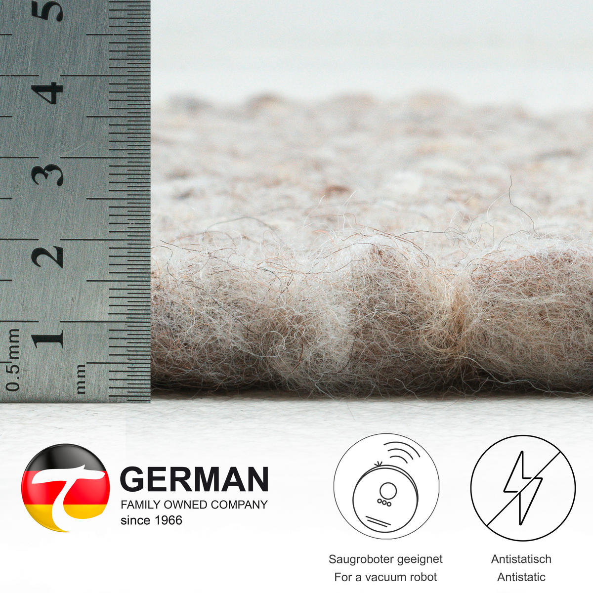 HANDWEBTEPPICH 120/180 cm Alm Glück Sandfarben  - Sandfarben, Basics, Textil (120/180cm) - Tom Tailor