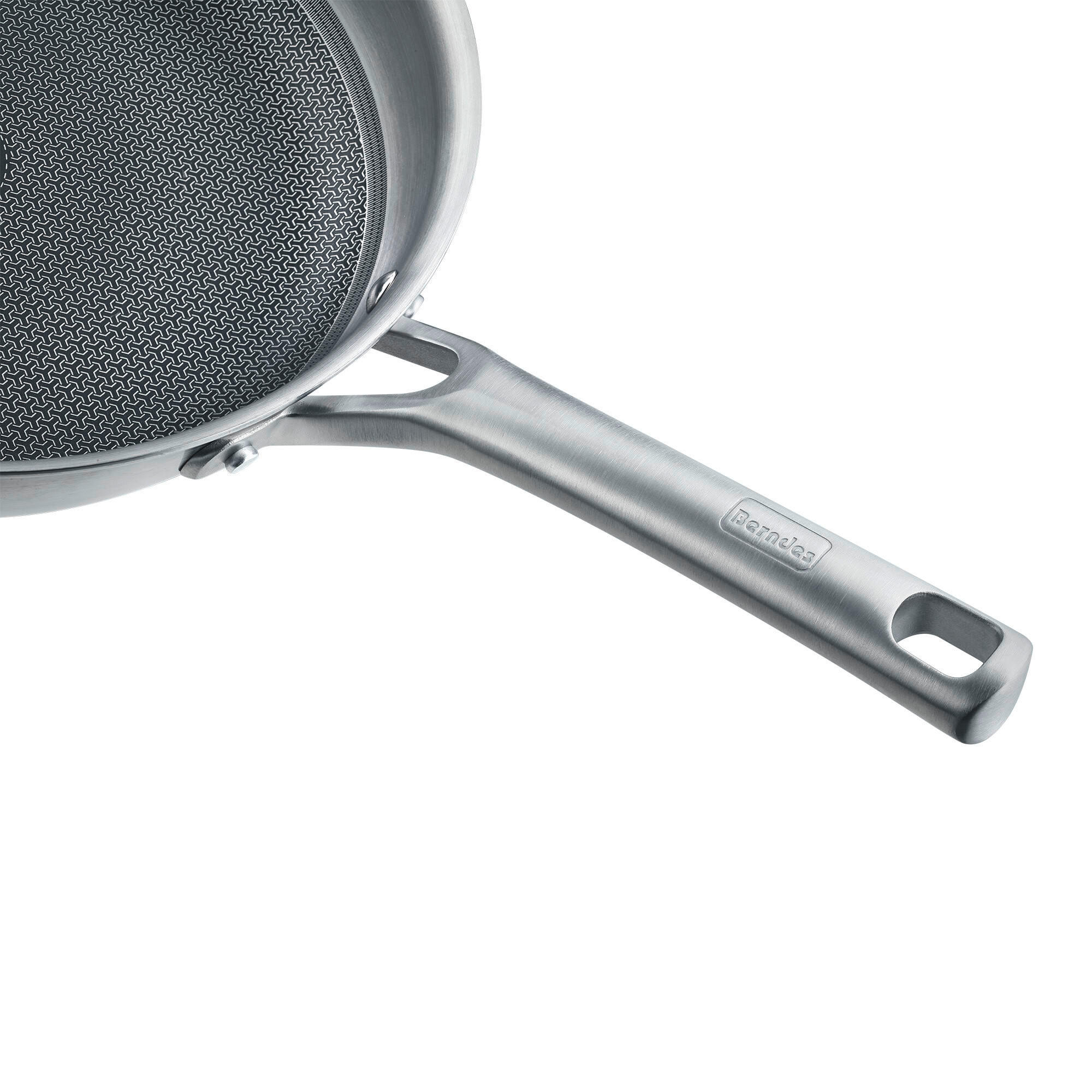 BRATPFANNE Tricion Resist b.nature Keramikbeschichtung 32 cm  - Schwarzchrom, Basics, Metall (32cm) - Berndes