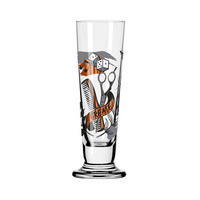 SCHNAPSGLAS 52 ml  - Schwarz/Weiß, LIFESTYLE, Glas (3,5/3,5/11,3cm) - Ritzenhoff