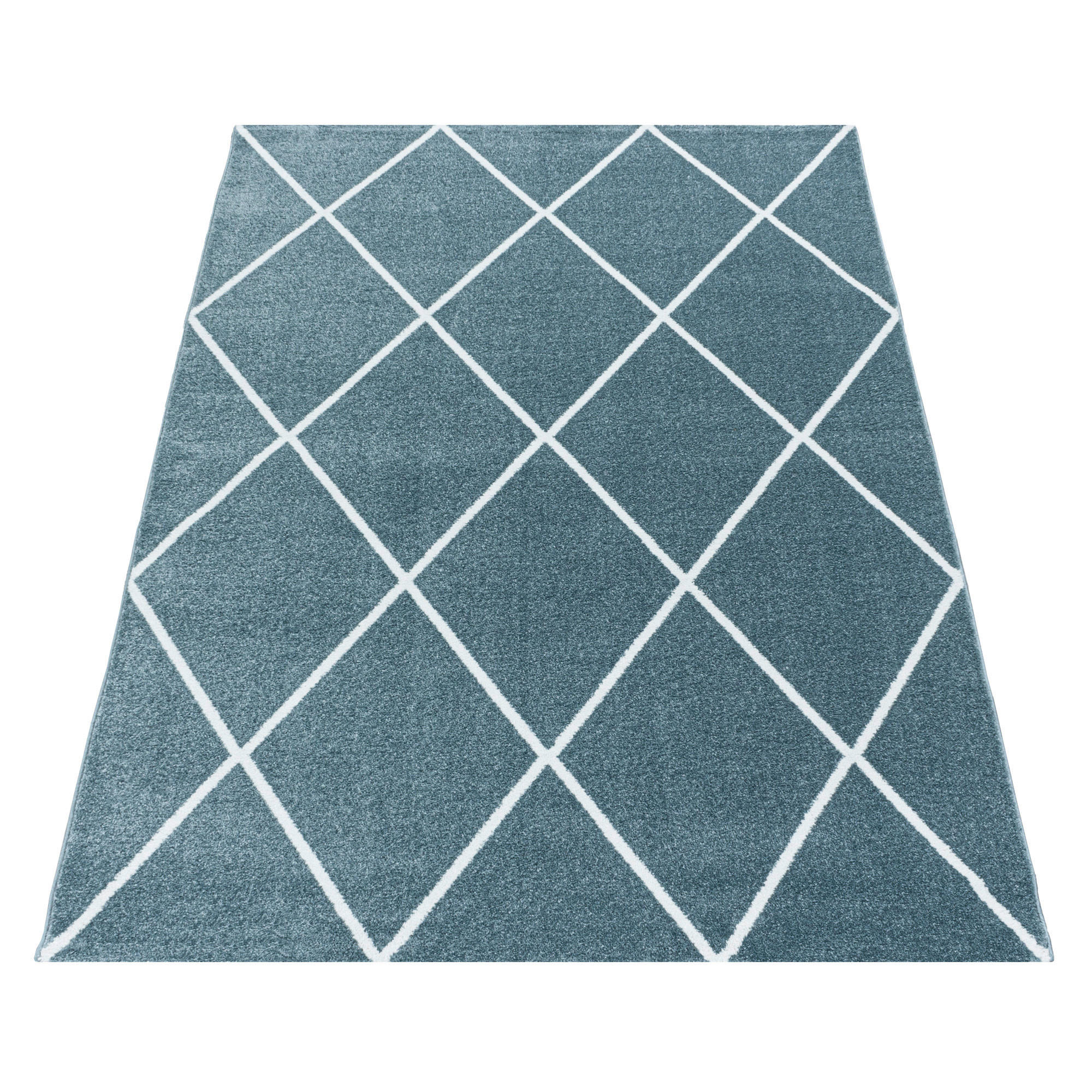HOCHFLORTEPPICH  80/150 cm  gewebt  Blau   - Blau, Basics, Textil (80/150cm) - Novel