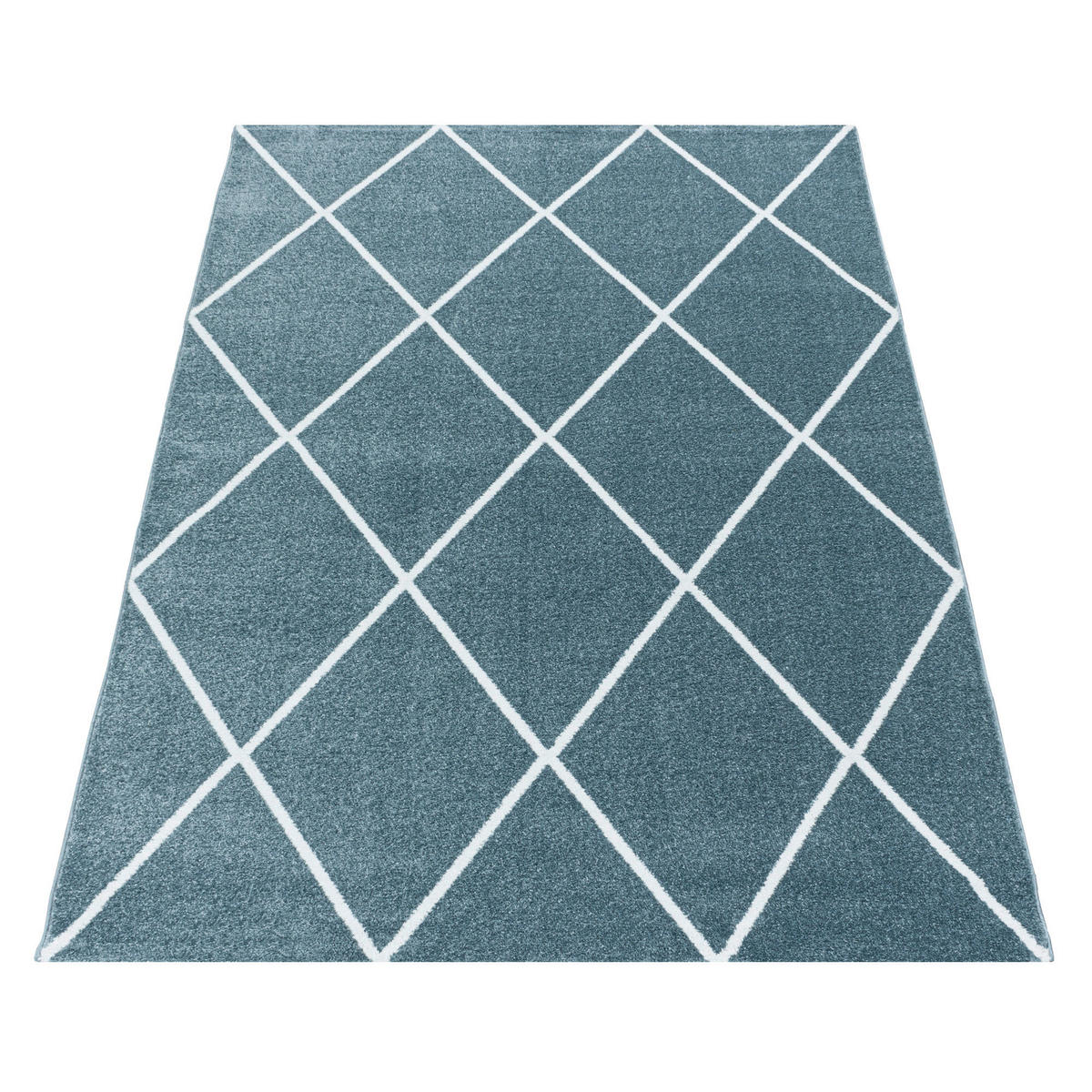 HOCHFLORTEPPICH 80/150 cm Rio 4601 blau Blau  - Blau, Basics, Textil (80/150cm)