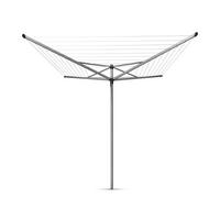 SKLÁDACÍ SUŠÁK - černá, Design, kov (66,1/192cm) - Brabantia