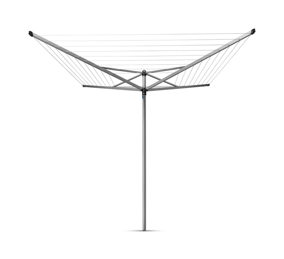 SKLÁDACÍ SUŠÁK - černá, Design, kov (66,1/192cm) - Brabantia