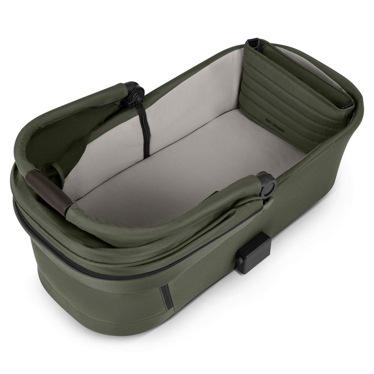 KINDERWAGENSET Salsa 5 Air 3in1 Set Calla  - Schwarz/Olivgrün, Basics, Textil/Metall (63/118/95.5cm) - ABC Design
