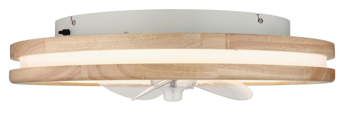 STROPNÍ VENTILÁTOR, 50/50/12,5 cm - Natur (50/50/12,5cm) - Globo