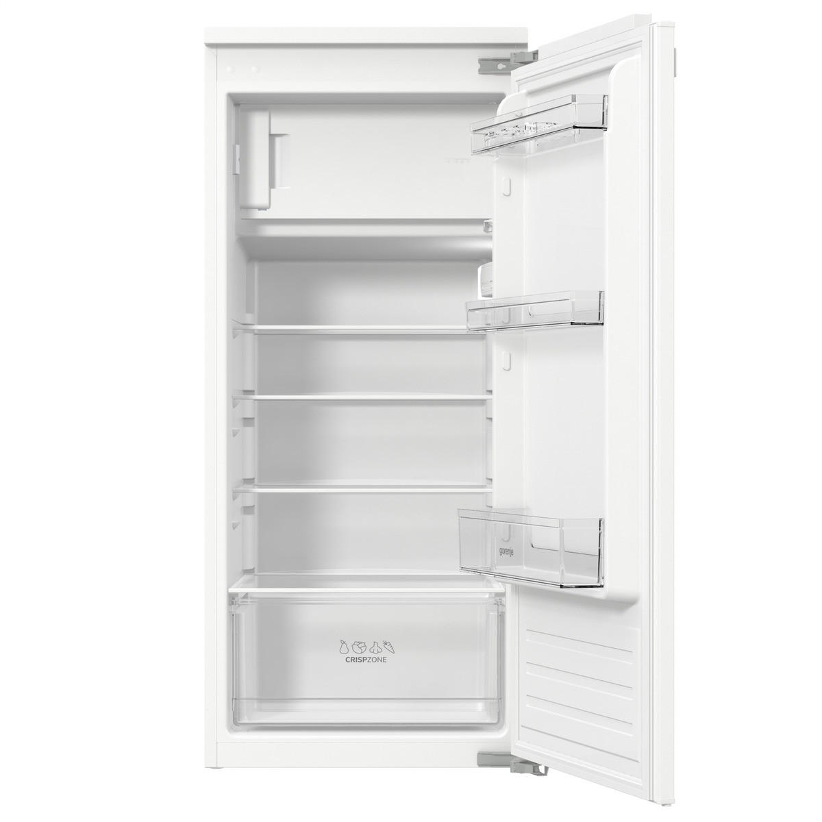 KÜHLSCHRANK 54/122,1/54,5 cm RBI512D22  - Weiß, Trend, Glas/Metall (54/122,1/54,5cm) - Gorenje