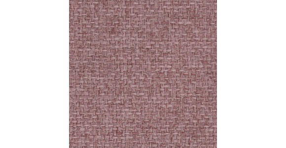 ECKSOFA in Webstoff Rosa  - Schwarz/Rosa, KONVENTIONELL, Kunststoff/Textil (281/189cm) - Carryhome