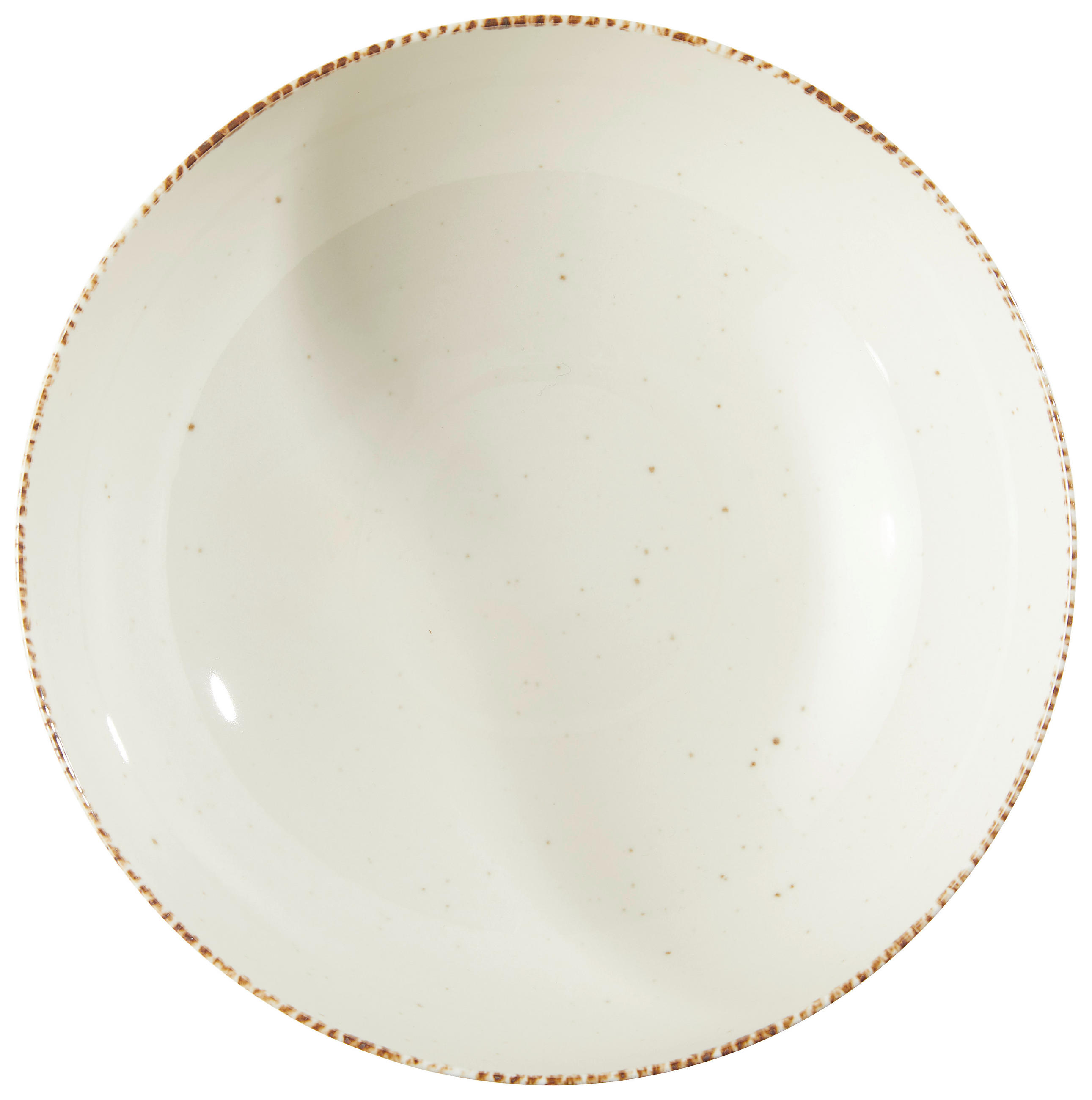 SALATSCHÜSSEL Porzellan Keramik - Weiß, LIFESTYLE, Keramik (23cm) - Landscape
