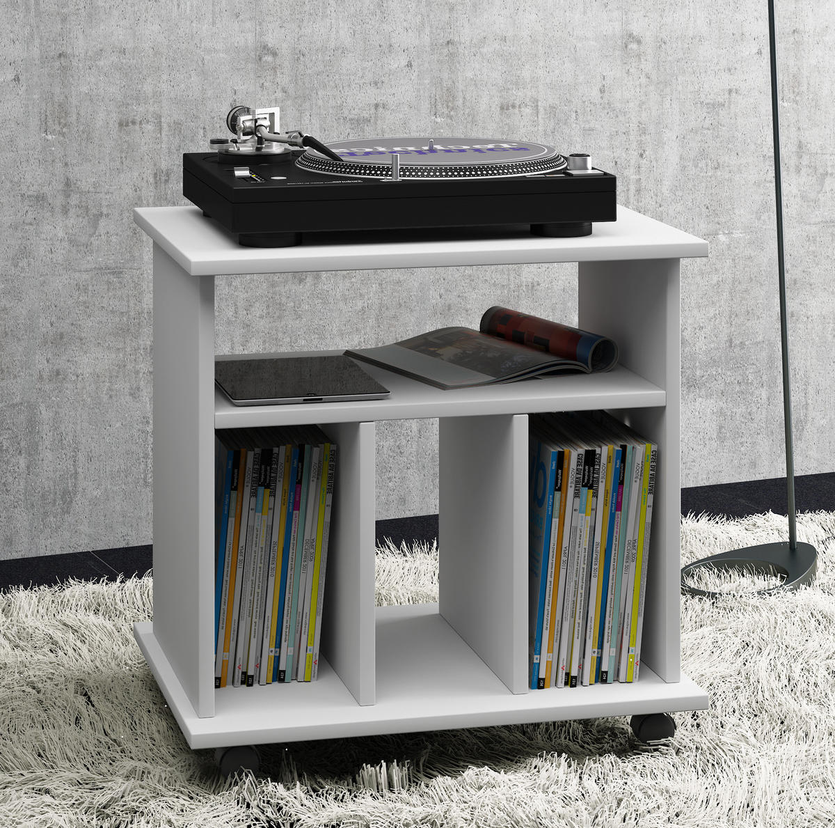 VINYLHYLLA 60/59/45 cm  - vit, Basics, trämaterial/trä (60/59/45cm) - MID.YOU