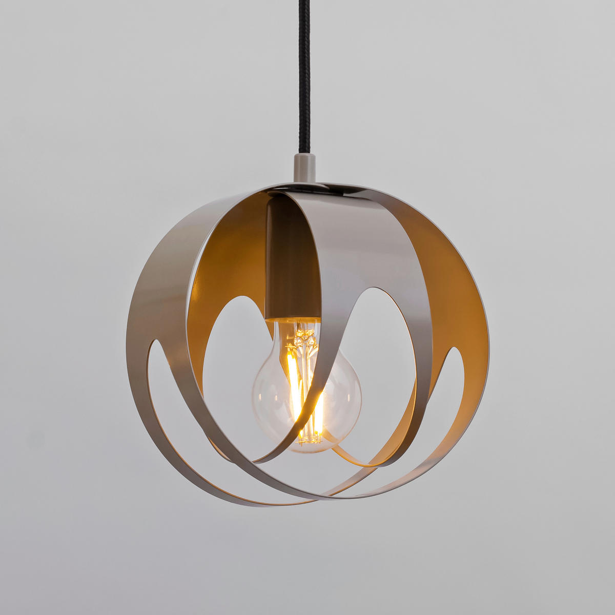 HÄNGELEUCHTE 110/18/110 cm  - Greige, LIFESTYLE, Metall (110/18/110cm)