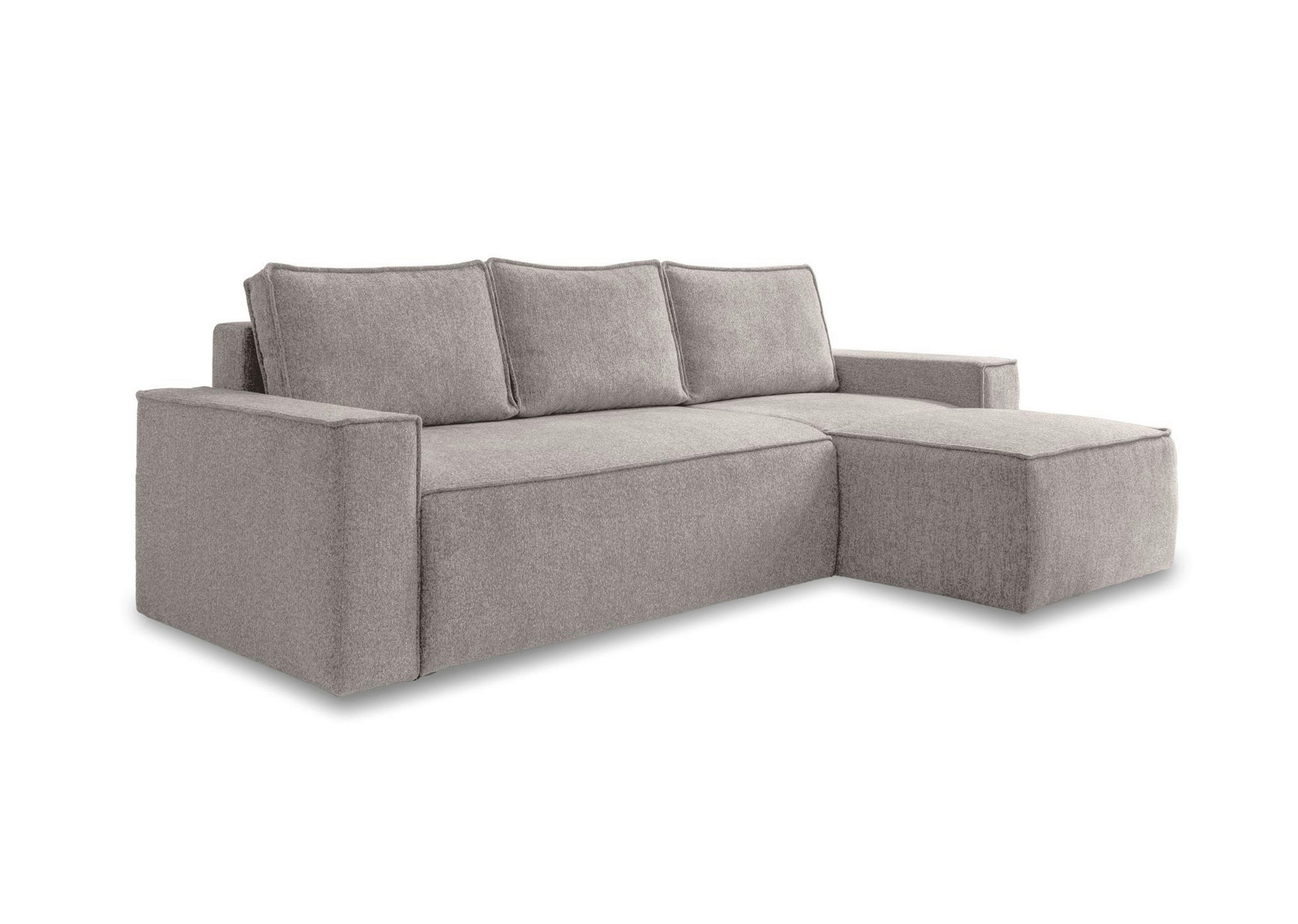 MID.YOU ROHOVÁ SEDAČKA, textil, šedá