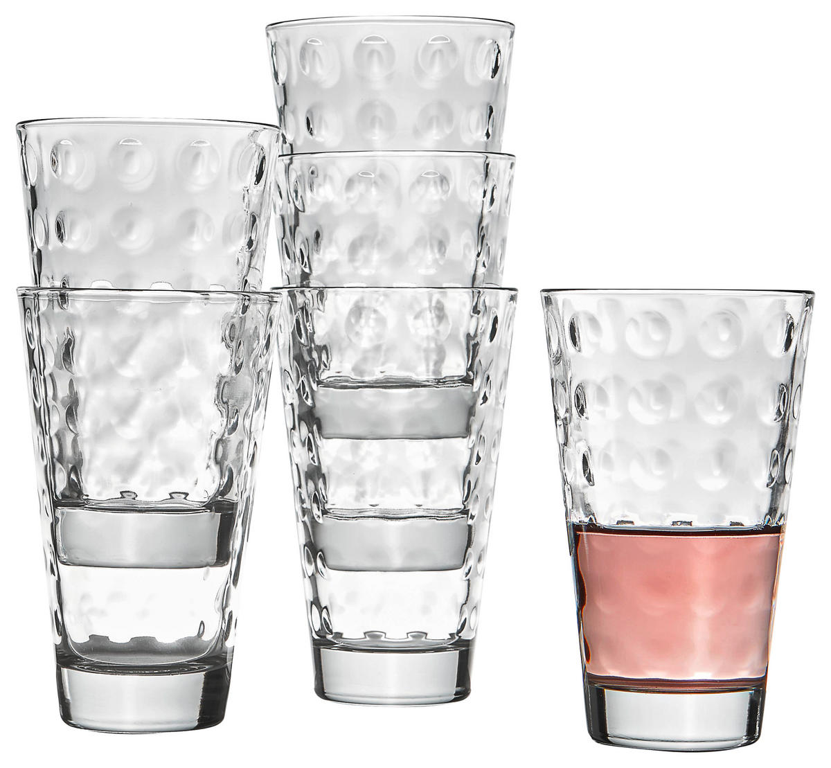 POHÁR NA PITIE - číra, Design, sklo (300ml) - Leonardo