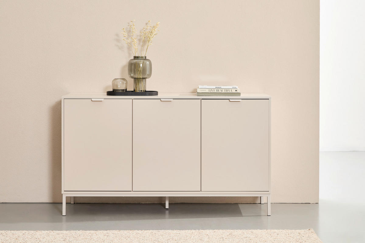 SIDEBOARD  140/80/40 cm  - Kaschmir, Design, Holzwerkstoff/Metall (140/80/40cm) - MID.YOU