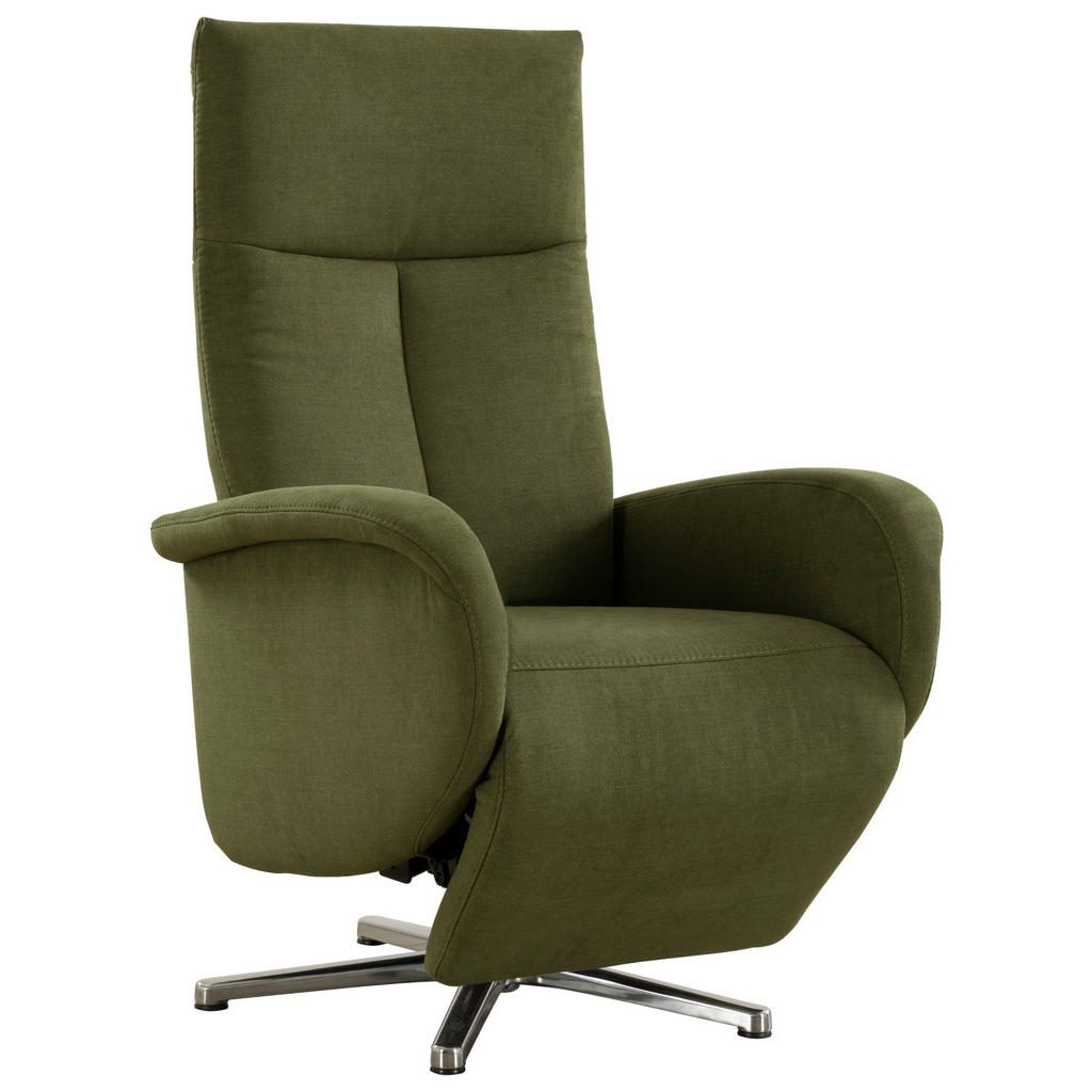 Thumbnail - Sit & More Relaxsessel, Olivgrün, Textil, 75x112x82 cm, Goldenes M, Oeko-Tex® Standard 100, Made in Europe, DGM-Klimapak...