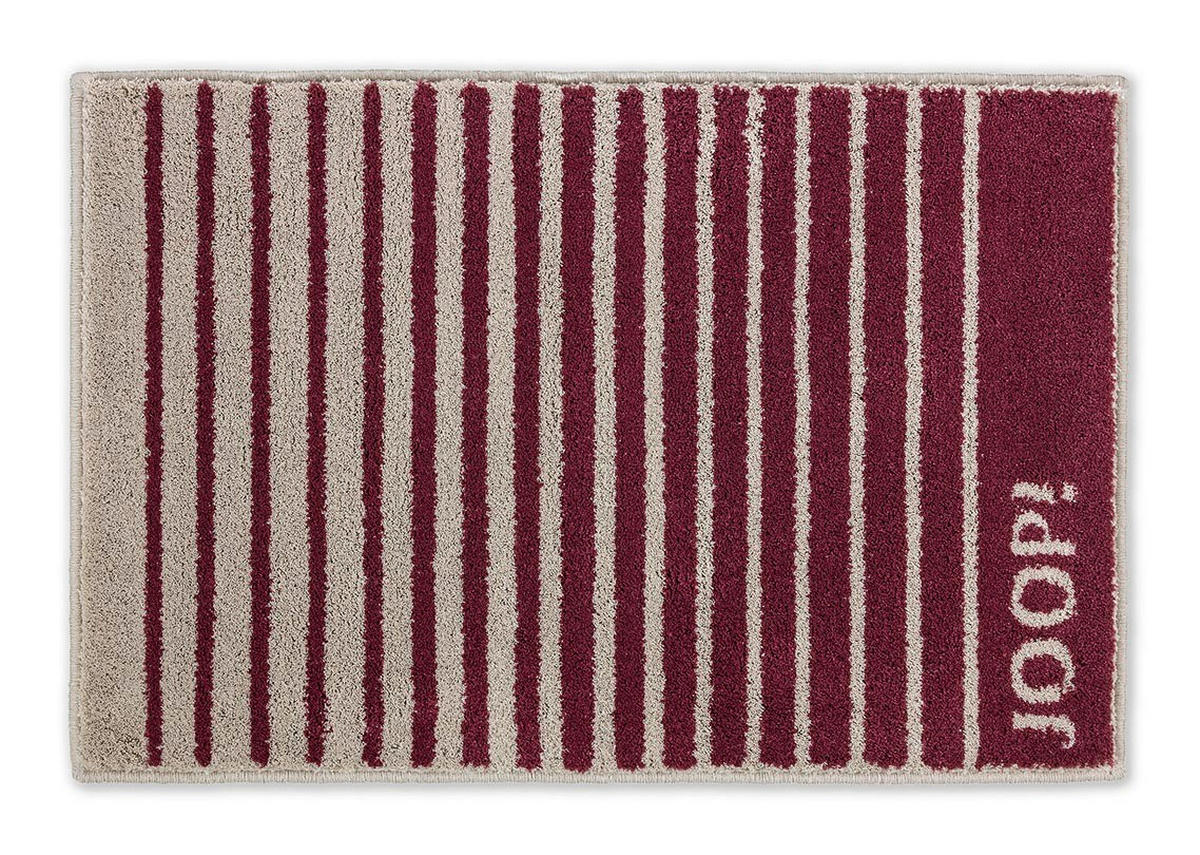 BADTEPPICH JOOP! SHUTTER Bordeaux, Ecru 60/90 cm  - Ecru/Bordeaux, Design, Textil (60/90cm) - Joop!