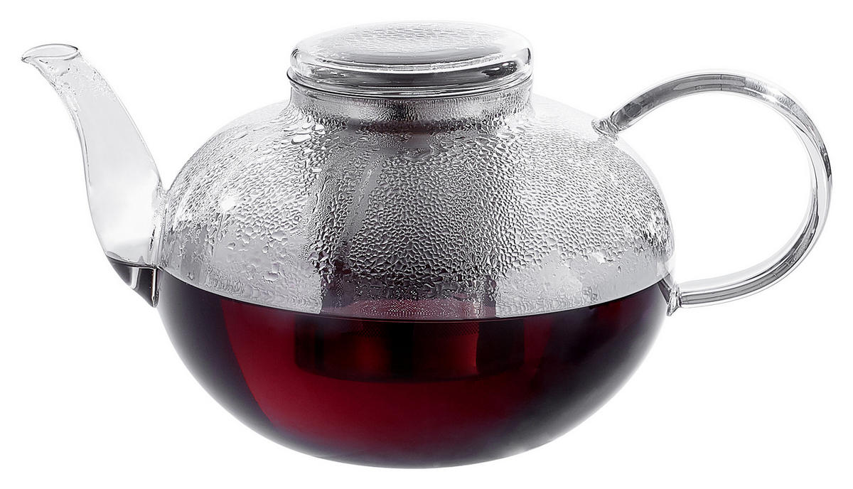 TEEKANNENSET 2 l  - Klar, Basics, Glas/Metall (2l) - Leonardo