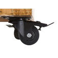BARWAGEN Mangoholz massiv Braun, Schwarz  - Schwarz/Braun, Design, Holz/Metall (97/85/43cm) - Carryhome