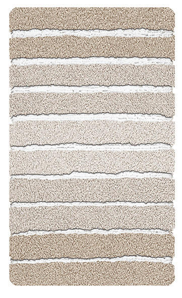 BADTEPPICH Phönix Beige 70/120 cm  - Beige, Basics, Kunststoff/Textil (70/120cm) - Kleine Wolke