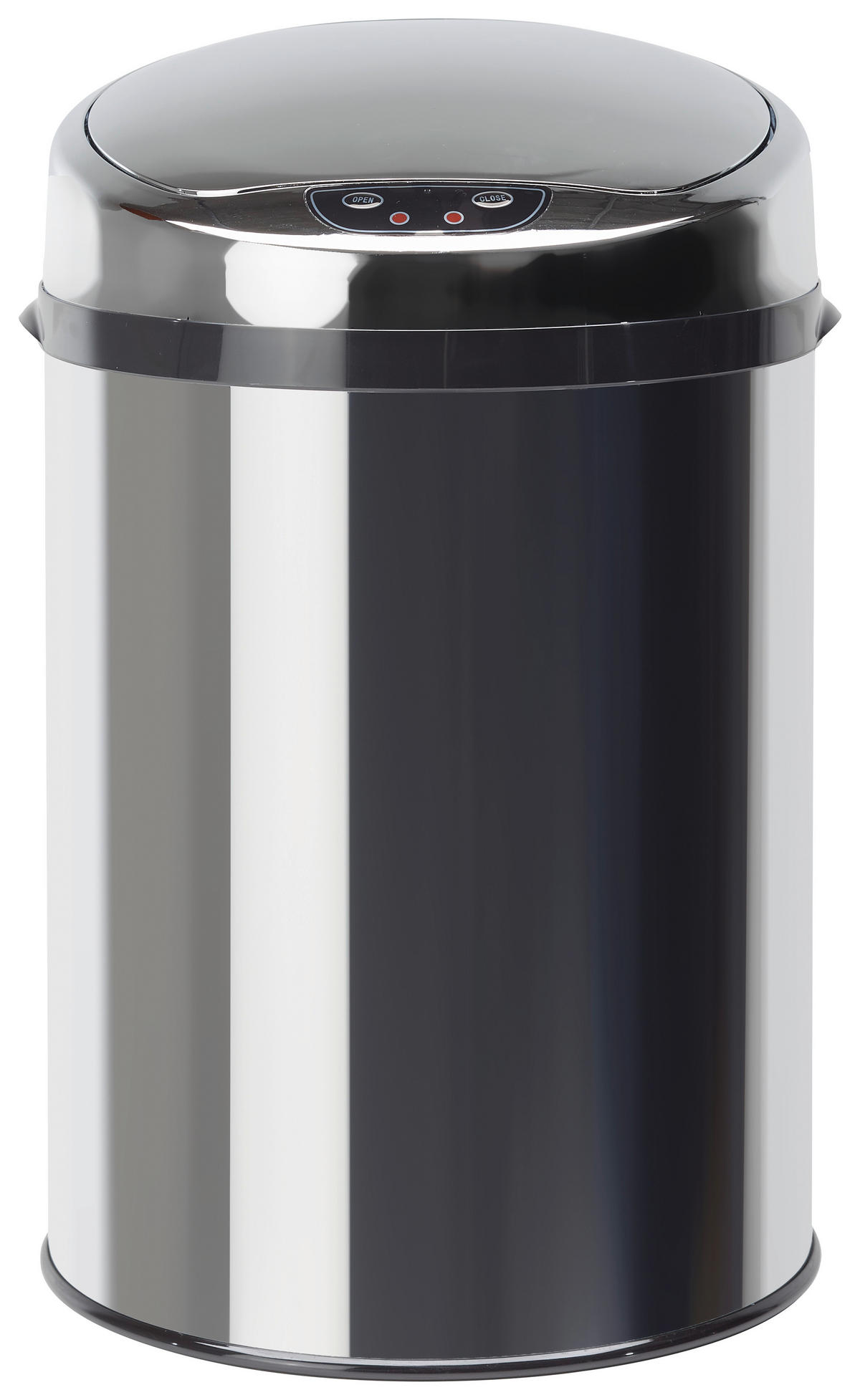 ODPADKOVÝ KOŠ  9 l - černá/barvy nerez oceli, Trend, kov/plast (24,5/37,5cm) - Echtwerk