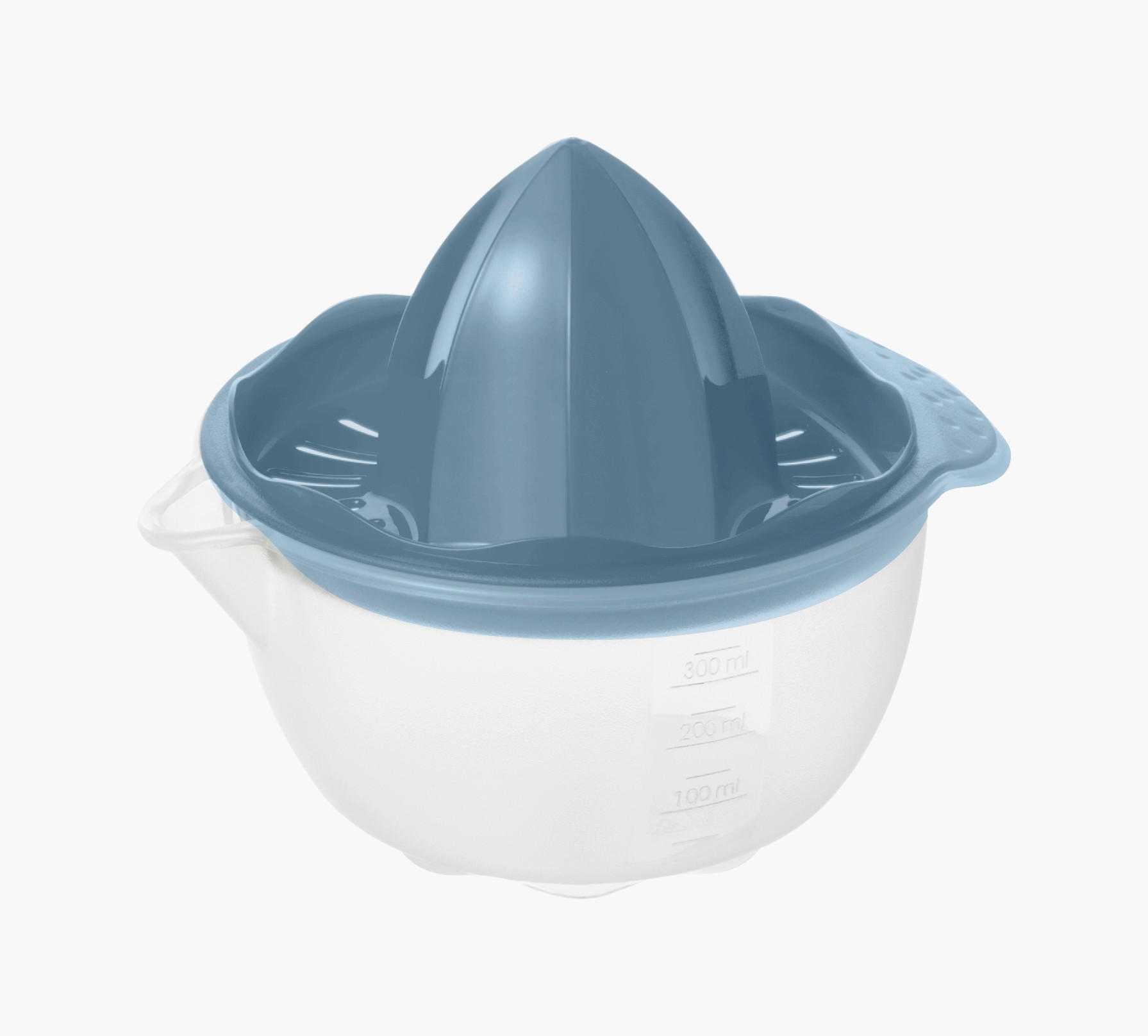 ZITRONENPRESSE ONDA  - Blau, Basics, Kunststoff (14,5/12,5/12cm) - Rotho