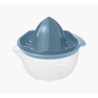 ZITRONENPRESSE ONDA  - Blau, Basics, Kunststoff (14,5/12,5/12cm) - Rotho