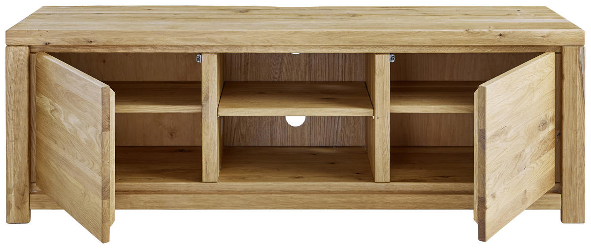 LOWBOARD  in 150/50/40 cm  - Natur, Holz (150/50/40cm) - Linea Natura